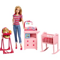 Barbie I Can Be Large Infant Caretaker Play Set   
